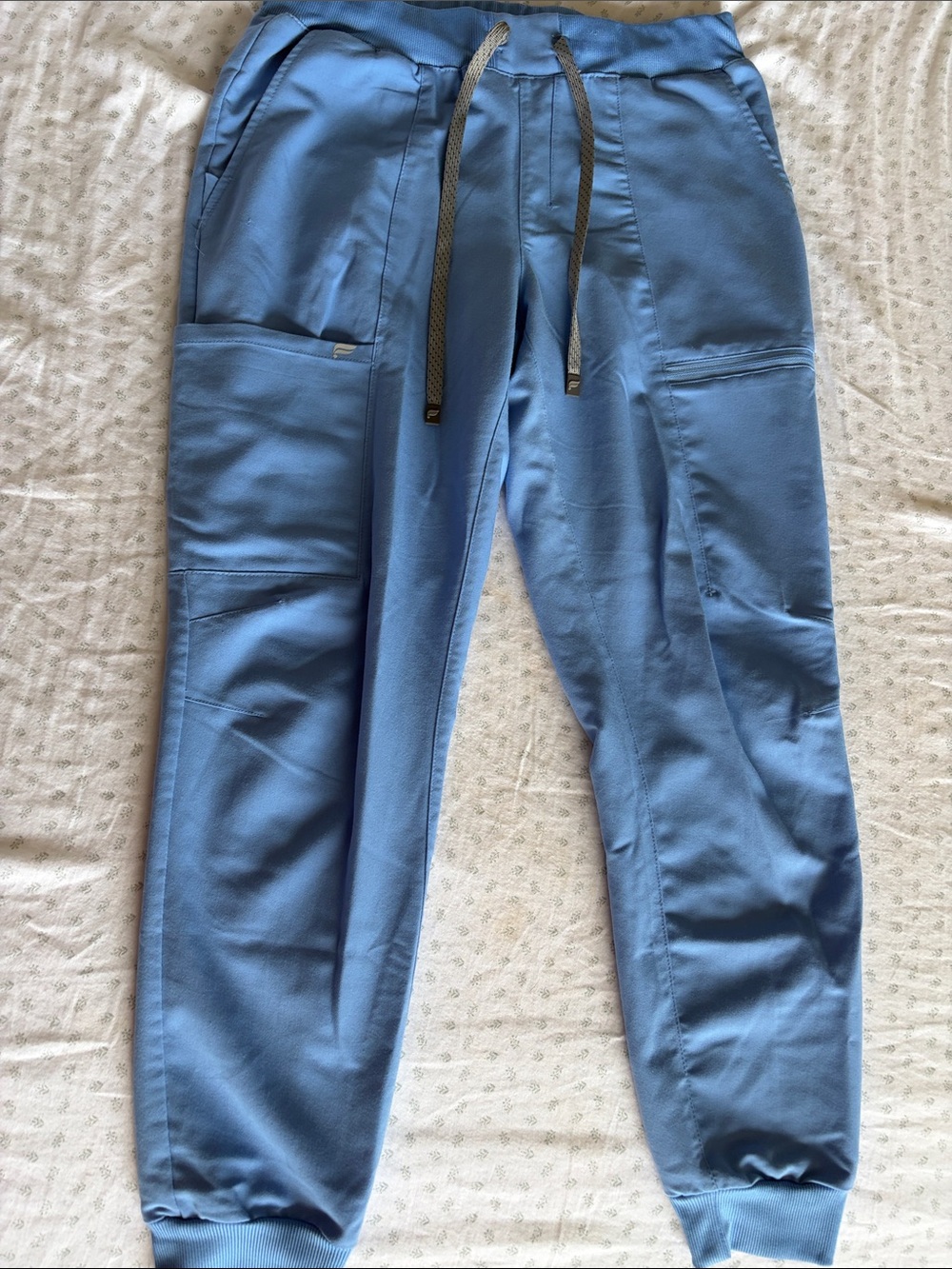 Fabletics Light Blue Scrub Set